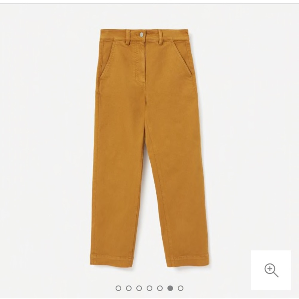 Everlane Cropped Straight leg pants
